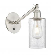 Innovations Lighting 317-1W-SN-G804 - Clymer - 1 Light - 4 inch - Brushed Satin Nickel - Adjustable Sconce
