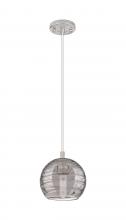 Innovations Lighting 434-1P-SN-G1213-6SM - Crown Point - 1 Light - 6 inch - Satin Nickel - Pendant