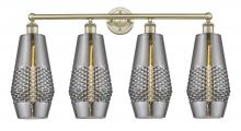 Innovations Lighting 616-4W-AB-G683-7 - Windham - 4 Light - 34 inch - Antique Brass - Bath Vanity Light