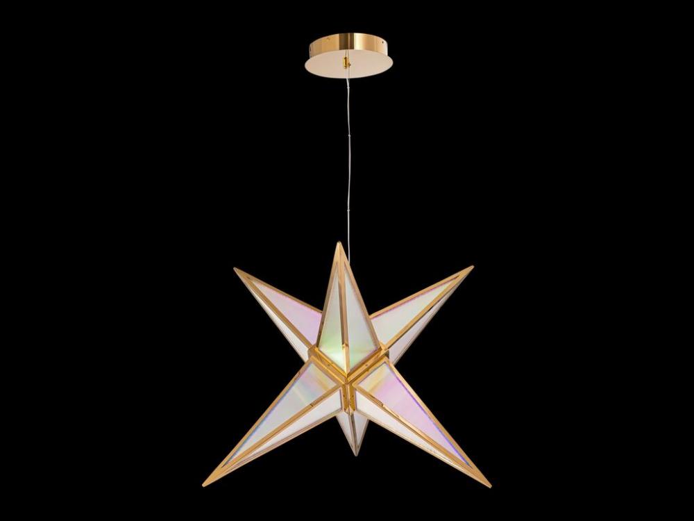 Spectrum 30" LED Chandelier in Rose Gold
