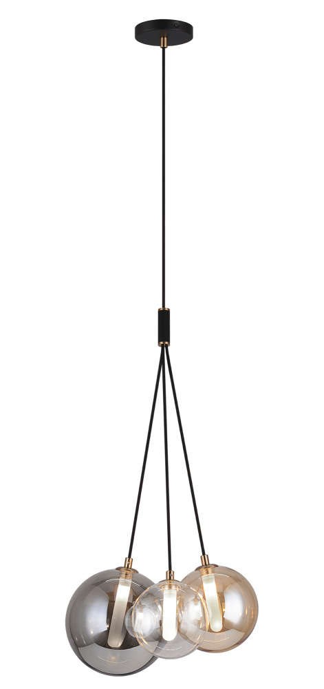 Magma Black Chandelier