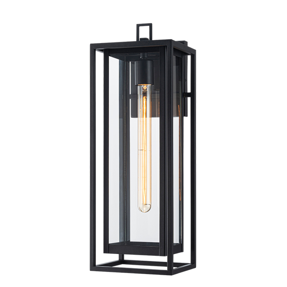 Stratford Matte Black Outdoor Lighting
