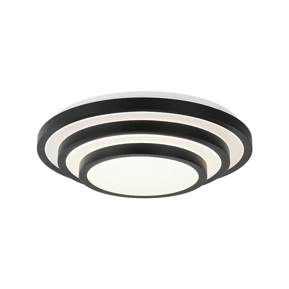 Helix Matte Black Flush Mounts