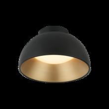 Matteo Lighting M17412MB - Zenith Matte Black Flush Mounts