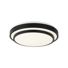 Matteo Lighting M18915MB - Helix Matte Black Flush Mounts