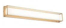 Matteo Lighting S13430AG - Thornstone Aged Gold Brass Wall Sconce