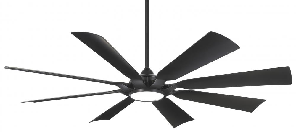 Future - 65" Wet Location Ceiling Fan With LED Light