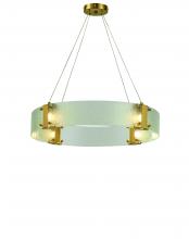 Thumprints T1060-G - Lyra Gold Dining Chandelier