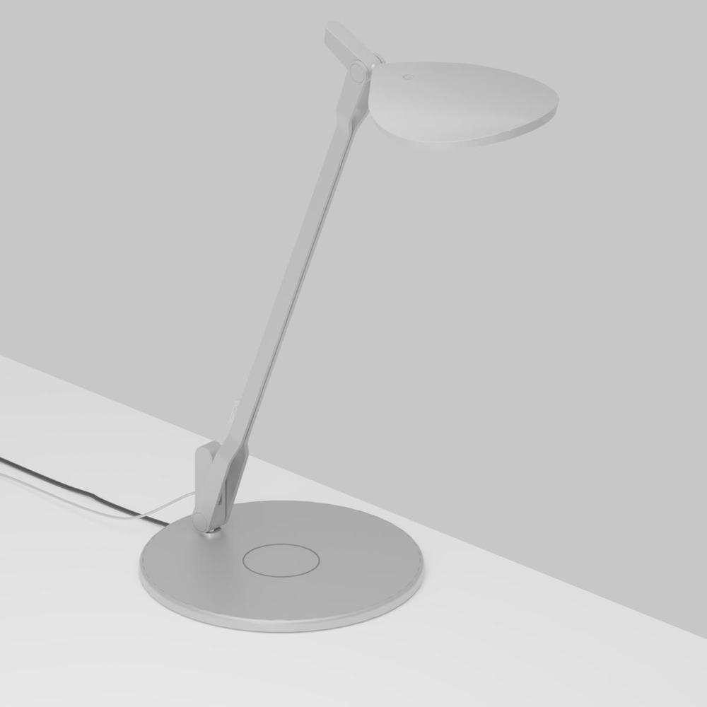 Splitty (Warm Light) (Silver) with Wireless Charging Base
