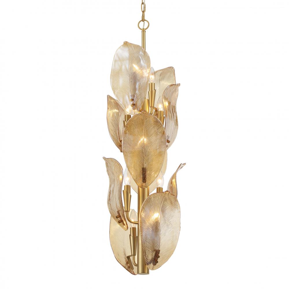 ORCHID - 10 LIGHT PENDANT