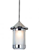 Arroyo Craftsman BSH-7M-S - 7" berkeley stem hung pendant