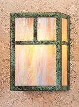 Arroyo Craftsman MS-10TTN-VP - 10" mission sconce with t-bar overlay
