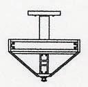 Arroyo Craftsman PIH-11EAM-VP - 11" pasadena inverted ceiling mount without filigree (empty)