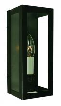 Arroyo Craftsman VIS-4WO-BK - 4" vintage sconce