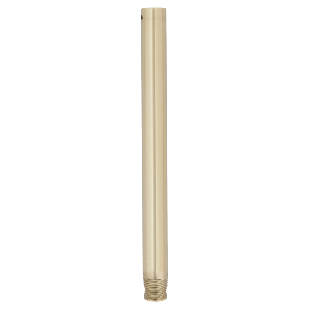 12" DOWNROD 3/4" DIAMETER - AGED BRASS